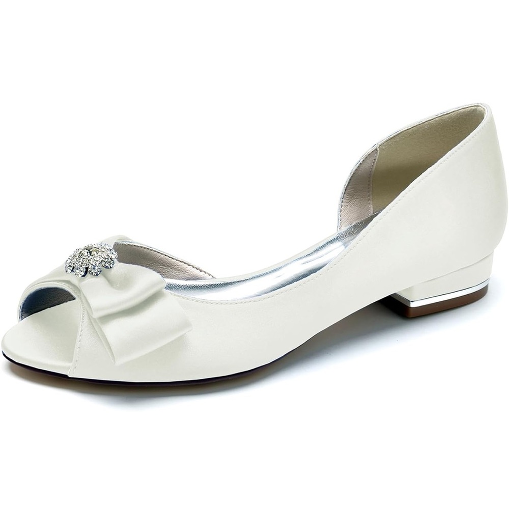 NEW Ivory Satin Shoes